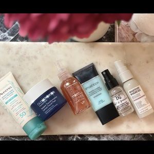 SEPHORA skincare and hair bundle